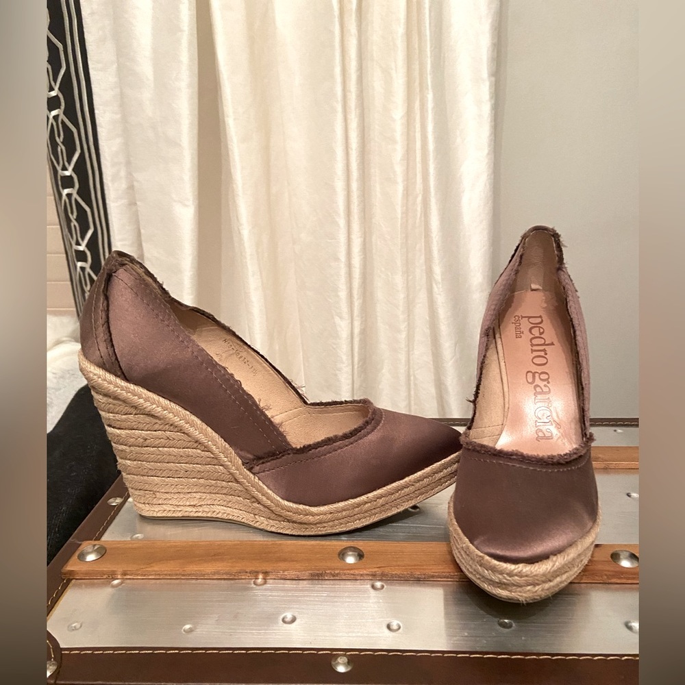 Pedro Garcia Felicity Wedges - Never Worn